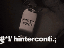 Tablet Screenshot of hinterconti.de